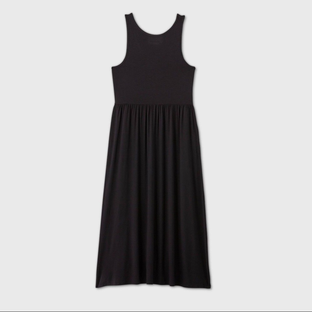 Ava & Viv Black Tank Maxi Dress